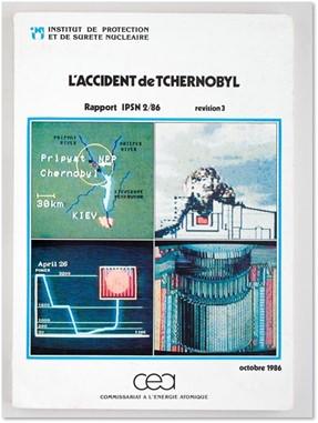 Rapport CEA/IPSN, L'accident de Tchernobyl, révision 3, octobre 1986. Archives IRSN/FAR 90483